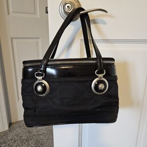 Vintage Versace Sunburst Nylon Vanity tote FINAL $ FIRM